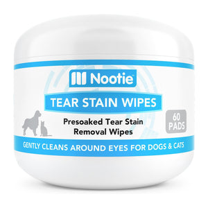 Nootie Tear Stain Wipes, 60 count