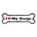 Load image into Gallery viewer, "I Love My Dogs" Bone Magnet