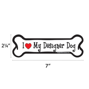 Designer Dog Bone Magnet
