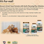 Load image into Gallery viewer, NaturVet Brewer&#39;s Dried Yeast Chewable Tablets Skin &amp; Coat Supplement
