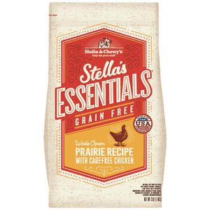 Stella & Chewy Essentials Grain Free Dog Food 3.5lb, 3-Flavors