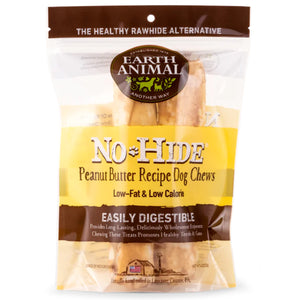 Earth Animal No-Hide Rolls Peanut Butter Vegetarian Recipe Dog Treats