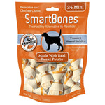 Load image into Gallery viewer, SmartBones Mini Sweet Potato Chews Dog Treats, 24 count
