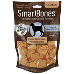 Load image into Gallery viewer, SmartBones Mini Peanut Butter Chew Bones Dog Treats, 16 Count
