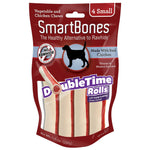 Load image into Gallery viewer, SmartBones Small DoubleTime Chicken Rolls Dog Treats, 4 Count
