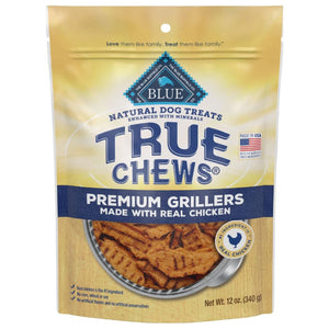 Blue Buffalo True Chews Premium Grillers Natural Chicken Dog Treats