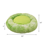 Load image into Gallery viewer, Soft Plush Faux Fur Doughnut bed 2-Colors
