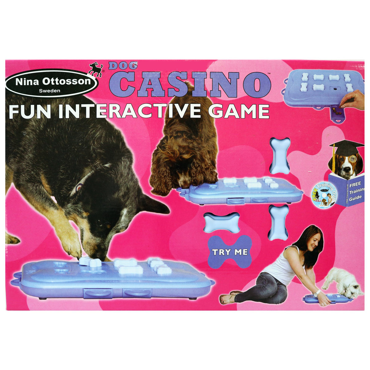 Dog Casino Interactive Treat Puzzle Dog Toy Advanced Puzzle Game