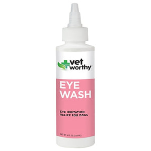 VetWorthy Sterile Eye wash Irritation Relief 4fl oz
