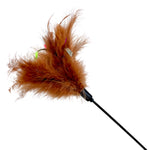 Load image into Gallery viewer, Feather Teaser Wand Cat Toy, 26-in
