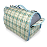 Load image into Gallery viewer, D.R Pet Classic Plaid Soft-Sided Pet Carrier
