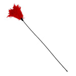 Load image into Gallery viewer, Feather Teaser Wand Cat Toy, 26-in
