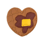 Load image into Gallery viewer, Lucky Biscuit Pet Bakery Waffle Heart Dog Cookie
