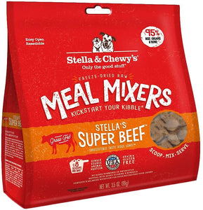 Stella & Chewy's Meal Mixers Freeze-Dried Raw Dog Food Topper 3 Flavors