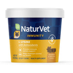Load image into Gallery viewer, NaturVet L-Lysine Salmon &amp; Bacon Flavored Immunity Supplement for Cats, 60 count
