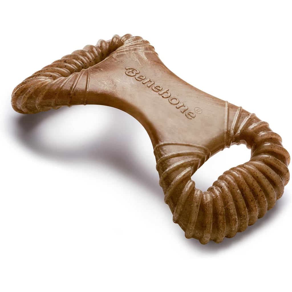 Benebone Peanut Butter Flavor Dental Tough Dog Chew Toy