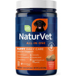 Load image into Gallery viewer, NaturVet Puppy Daily Care All-In-One Hickory Smoked Bacon Flavored Supplement for Dogs, 60 count

