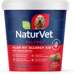 Load image into Gallery viewer, NaturVet Aller-911 Allergy Aid Bacon &amp; Chicken Flavored Supplement for Dogs, 70 count
