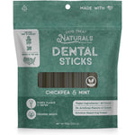 Load image into Gallery viewer, Dog Treat Naturals Dental Sticks Chickpea &amp; Mint Dog Treats, 20 count
