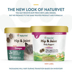 Load image into Gallery viewer, NaturVet Hip &amp; Joint Plus Omegas Soft Chews Joint Supplement for Cats, 60 count
