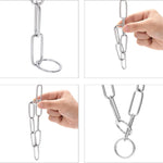 Load image into Gallery viewer, Fur Saver Training Dog Chain Slip Collar

