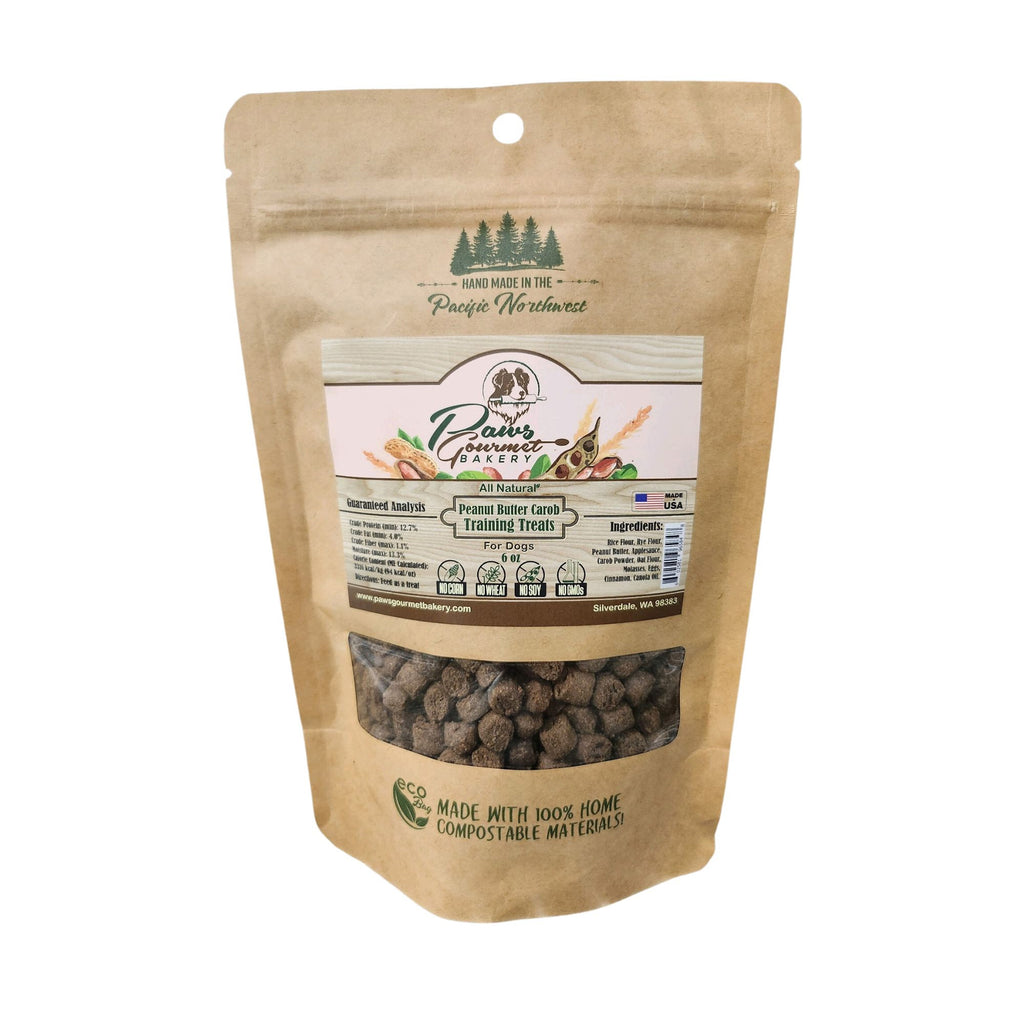 Peanut Butter Carob Training Treats