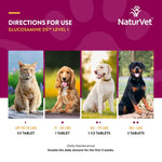Load image into Gallery viewer, NaturVet Maintenance Care Glucosamine DS Chewable Tablets Joint Supplement for Dogs &amp; Cats
