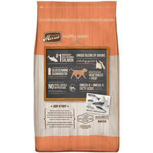 Merrick Healthy Grains Real Salmon & Brown Rice Dog Food, 4lb