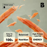 Load image into Gallery viewer, Biteology Chewy Chicken Jerky Dog Treats, 10oz
