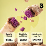 Load image into Gallery viewer, Freeze Dried Duck Wrapped Purple Sweet Potato pet treat, 3.5oz
