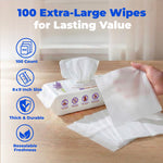 Load image into Gallery viewer, Best Pet Supplies Lavender-Scented Calming Cat &amp; Dog Grooming Wipes, 100 count
