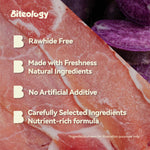 Load image into Gallery viewer, Freeze Dried Duck Wrapped Purple Sweet Potato pet treat, 3.5oz
