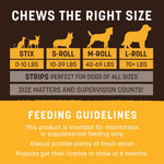 Load image into Gallery viewer, No-Hide Dog Chew Peanut Butter Vegetarian Recipe
