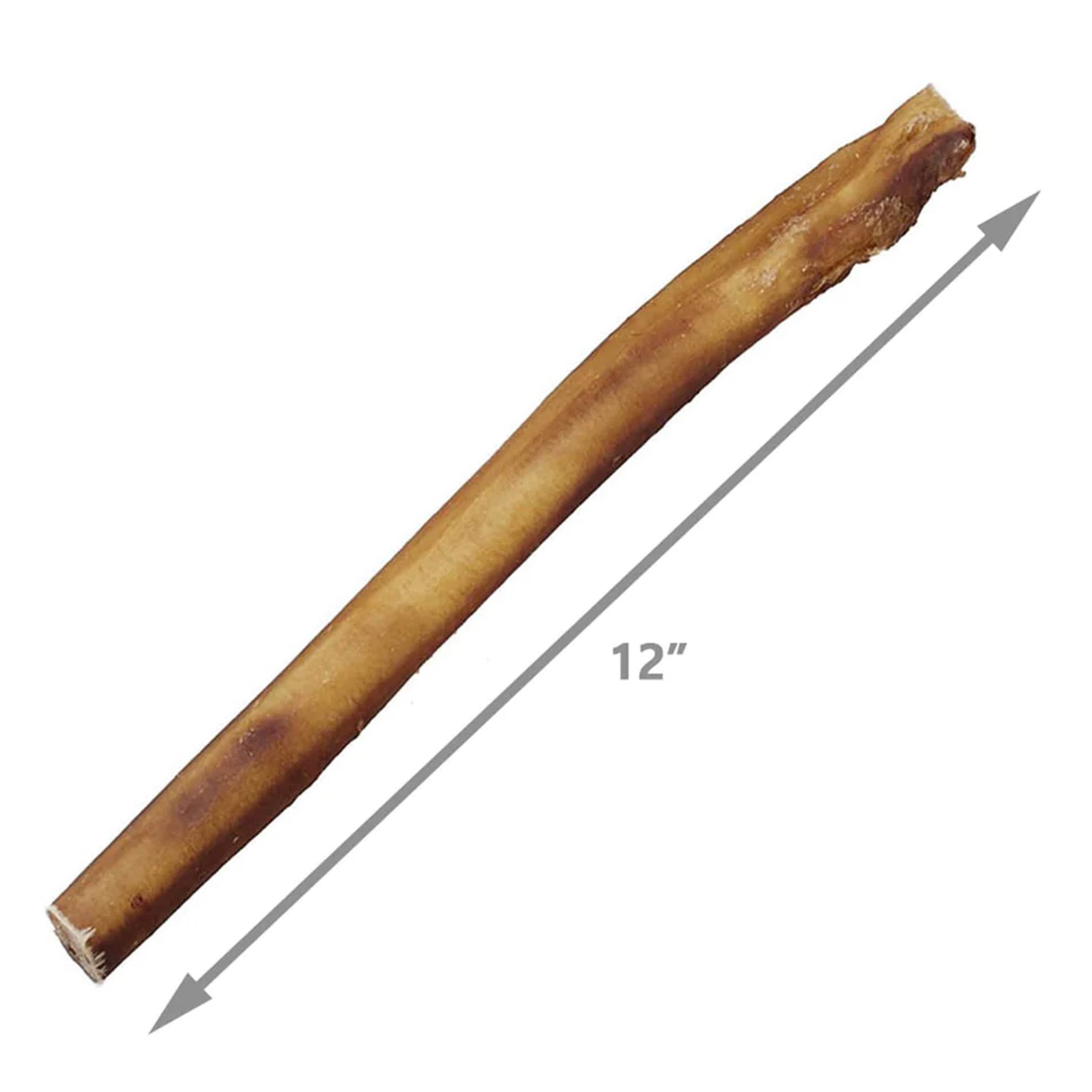 6” & 12" Plain Jumbo Bully Stick 100% Pure Beef Dog Chew
