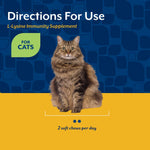Load image into Gallery viewer, NaturVet L-Lysine Salmon &amp; Bacon Flavored Immunity Supplement for Cats, 60 count
