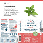 Load image into Gallery viewer, Natural Flea, Tick &amp; Mosquito Repellent Small to Medium Dogs Collar, Peppermint
