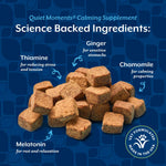 Load image into Gallery viewer, NaturVet Quiet Moments Bacon &amp; Chicken Flavored Calming Supplement for Dogs, 70 count
