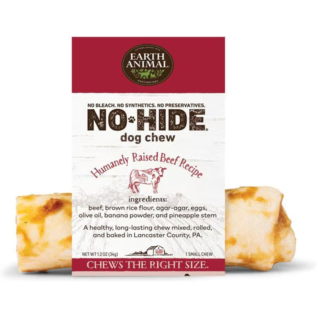 Earth Animal No Hide Beef Dog Chew Roll, 1-Count