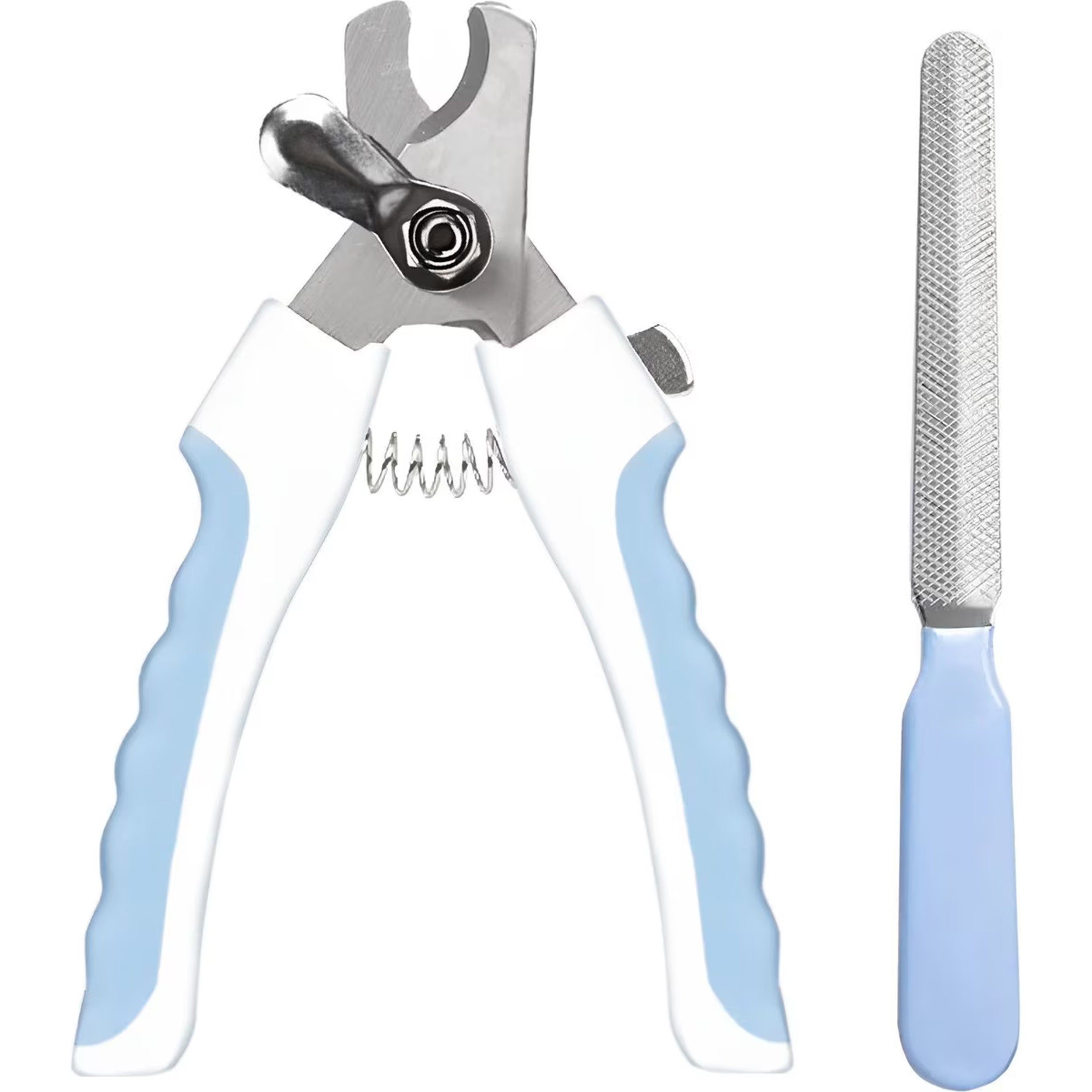 Cat & Dog Nail Trimmers & File Set, Clippers for Claw Care & Small Pet Grooming