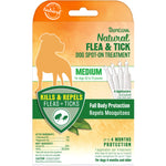 Load image into Gallery viewer, TROPICLEAN NATURAL FLEA &amp; TICK SPOT ON TREATMENT MEDIUM DOG 3CT
