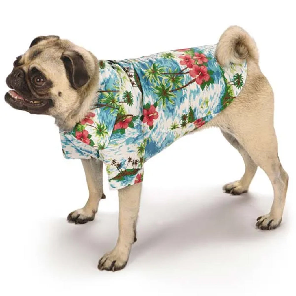 Casual Canine Tropical Hawaiian Breeze Camp Shirt
