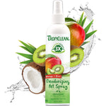 Load image into Gallery viewer, TropiClean EnduraScent Mango Kiwi Scented Dog &amp; Cat Deodorizing Spray, 8-fl oz bottle

