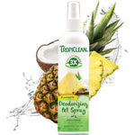 Load image into Gallery viewer, TropiClean EnduraScent Pineapple Scented Dog &amp; Cat Deodorizing Spray, 8-fl oz bottle
