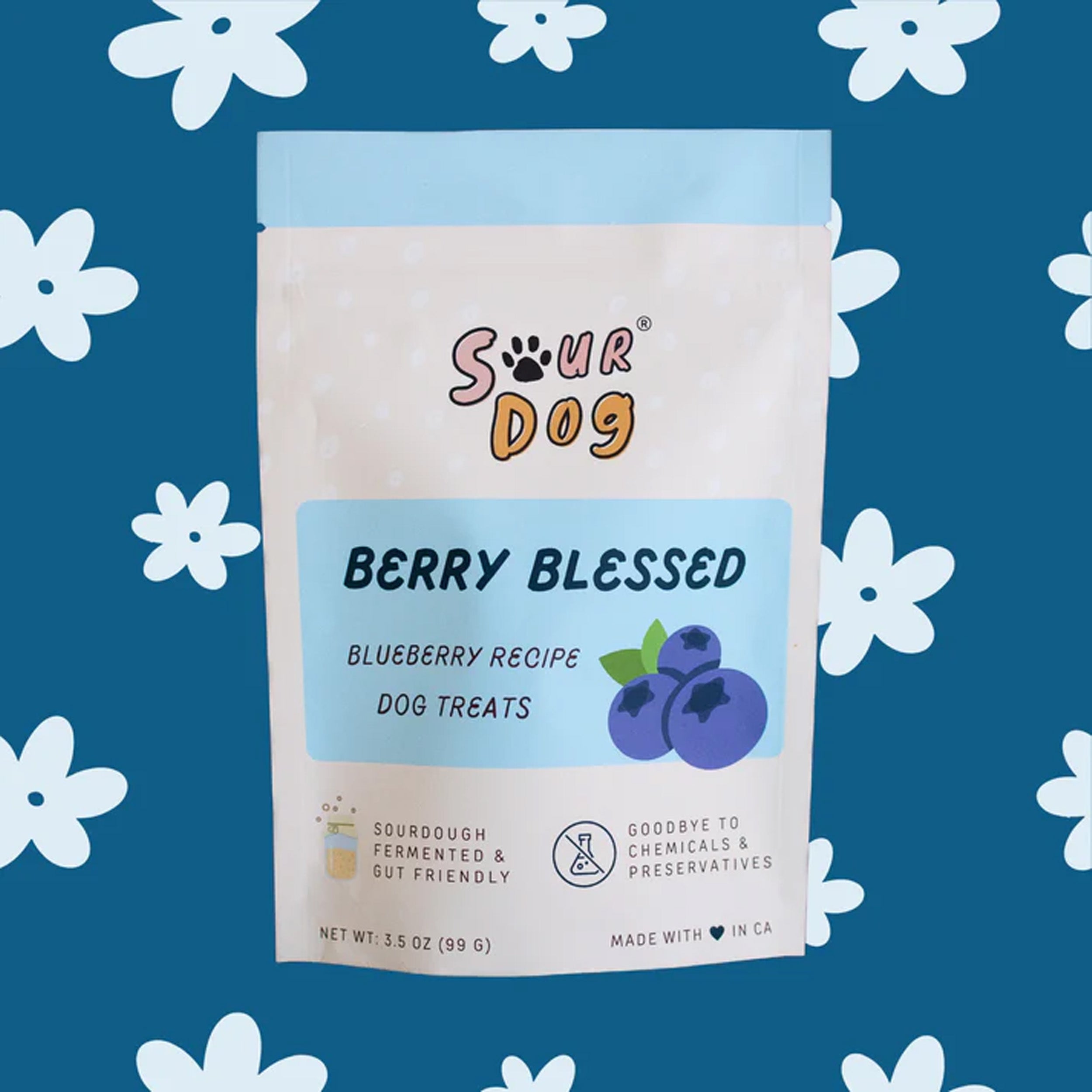 SourDog Berry Blessed Blueberry Dog Treats