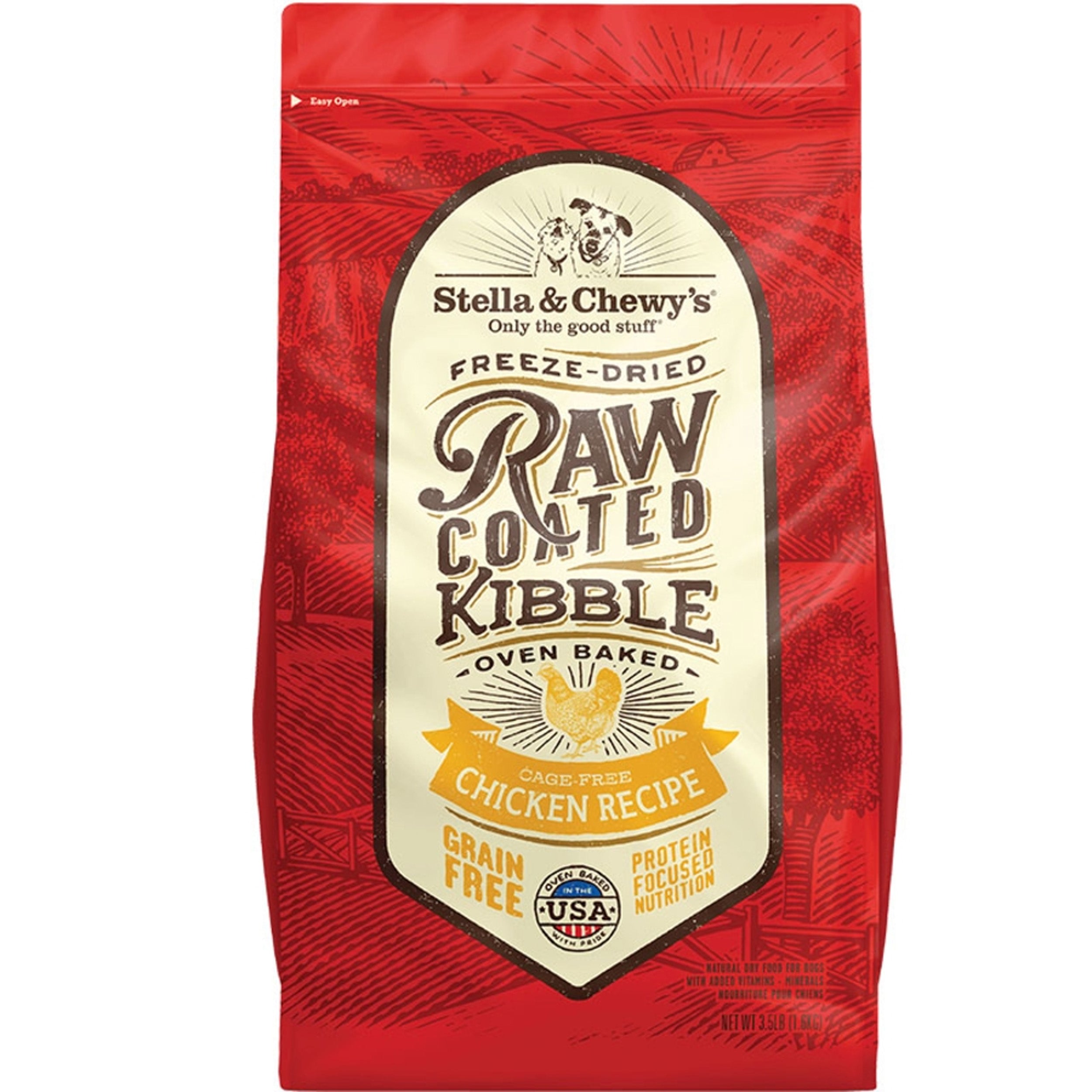 STELLA & CHEWY'S DOG RAW COATED CHICKEN 3.5LB