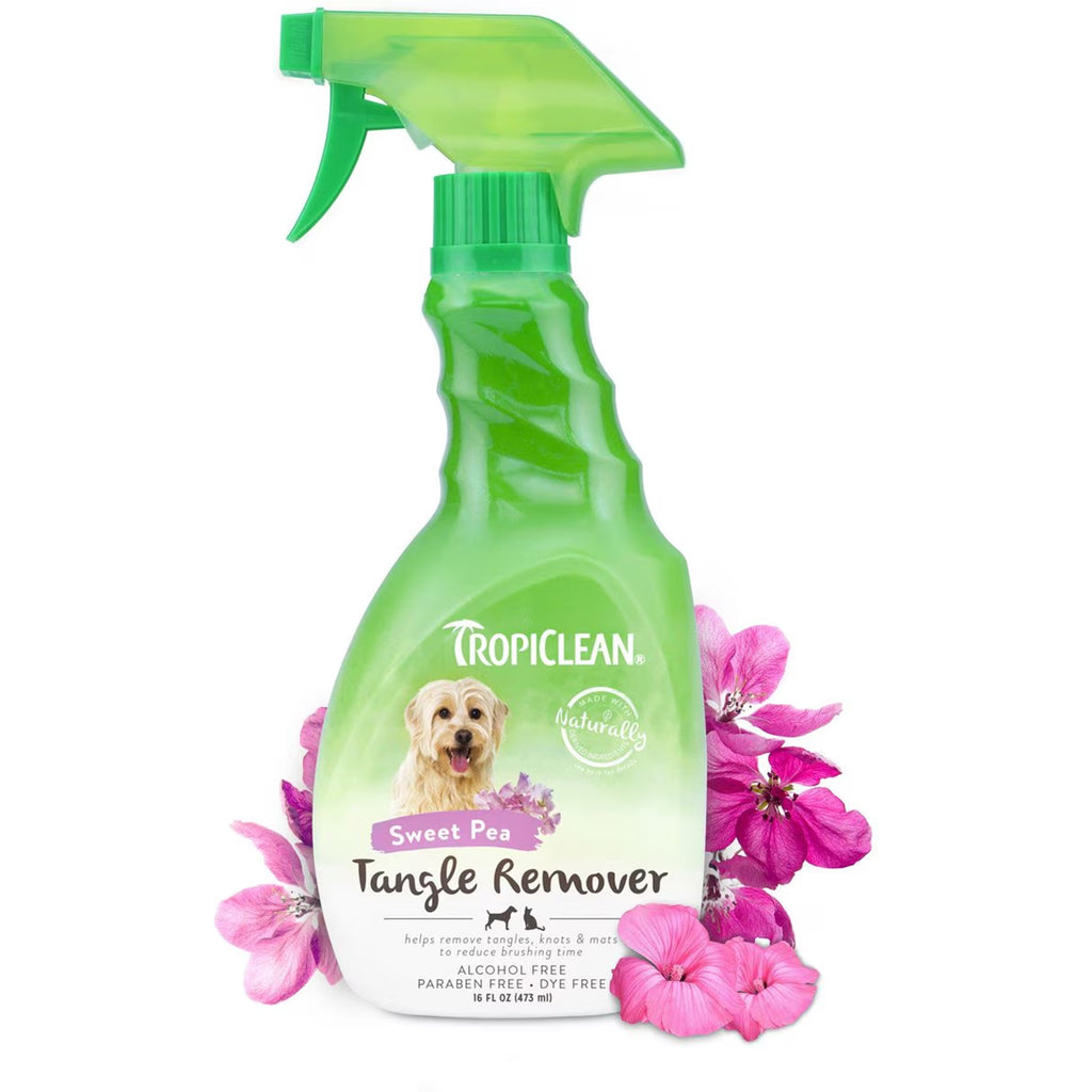 TropiClean Detangling & Dematting Tangle Remover Dog Spray, 16-fl oz bottle