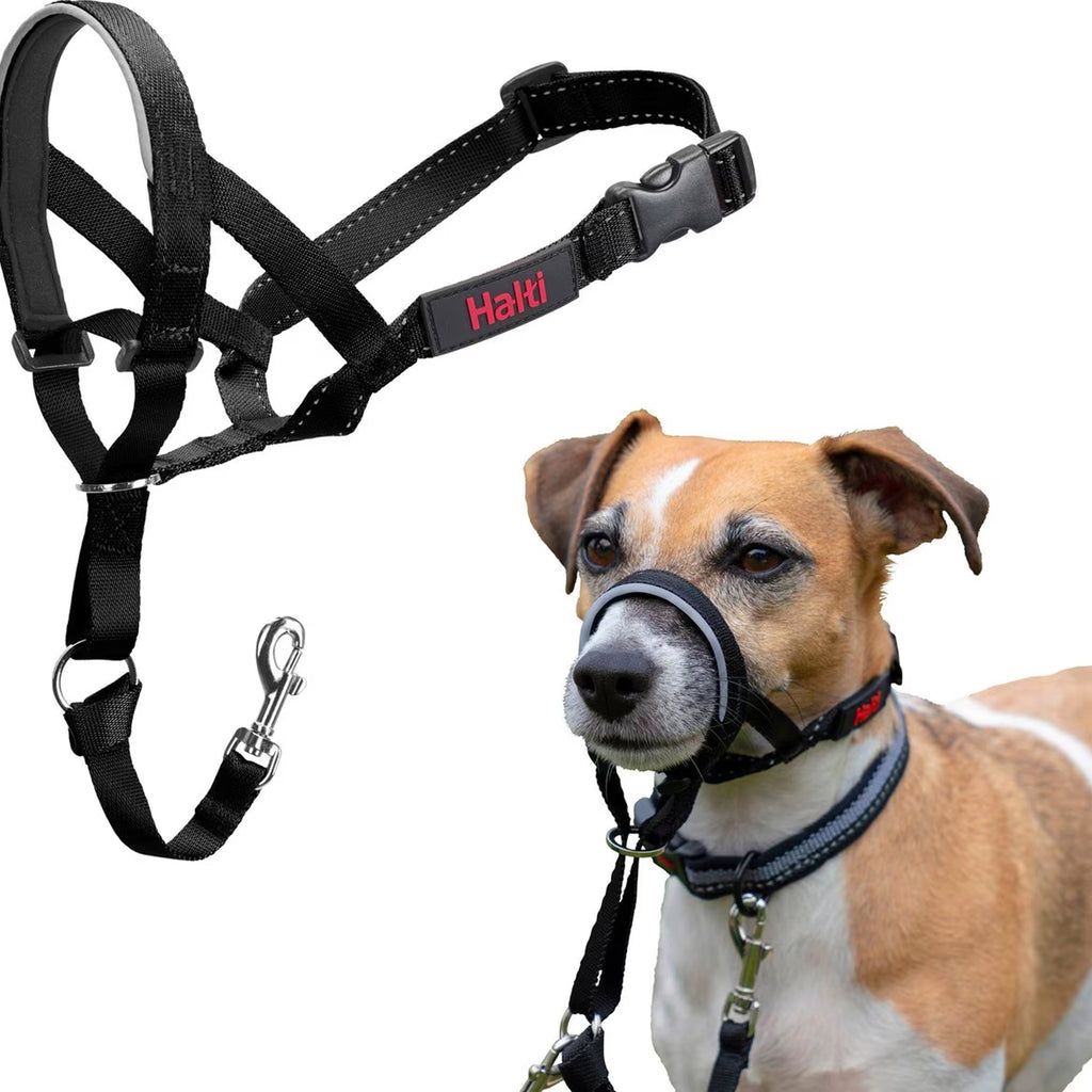 Halti OptiFit Nylon Padded No Pull Dog Headcollar