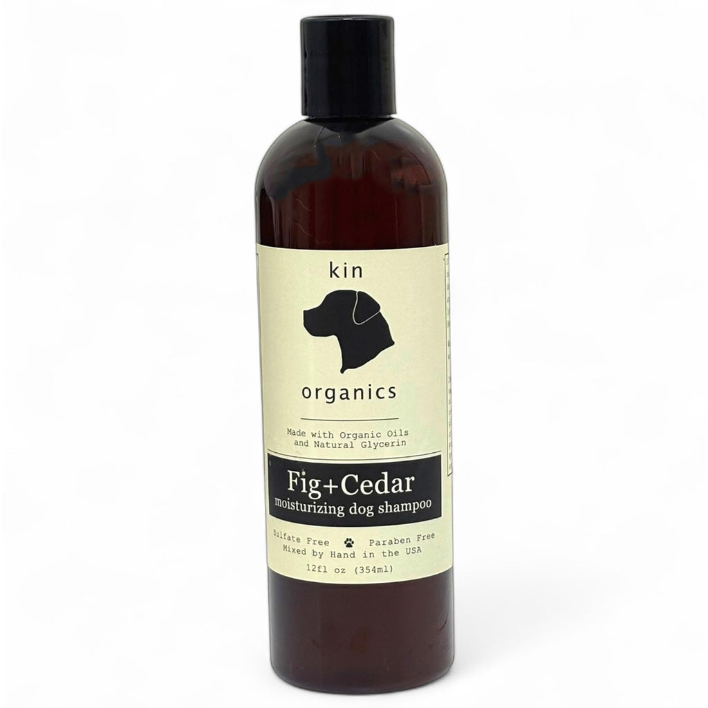 kin+kind Kin Organics Fig & Cedar Dog Shampoo, 12-fl oz bottle
