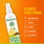 Load image into Gallery viewer, TropiClean EnduraScent Pineapple Scented Dog &amp; Cat Deodorizing Spray, 8-fl oz bottle

