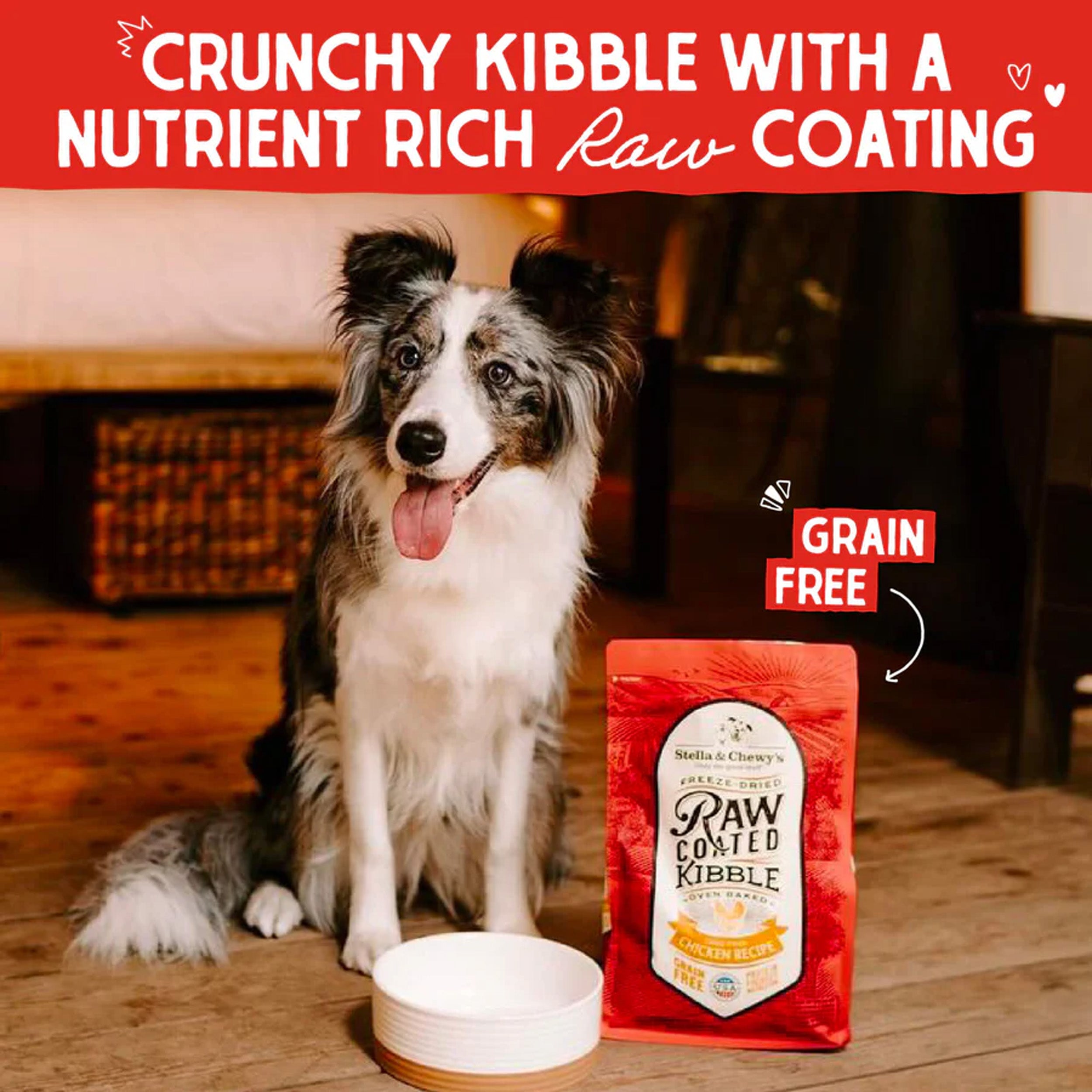 STELLA & CHEWY'S DOG RAW COATED CHICKEN 3.5LB